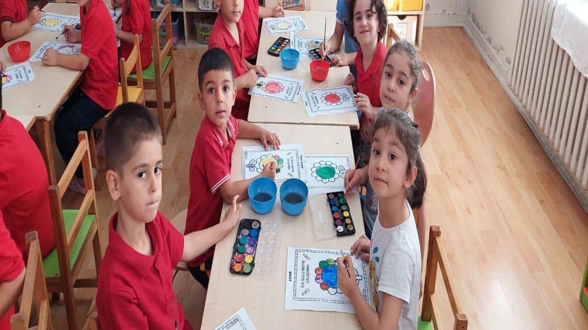 İlk Sulu Boya Çalışmamız